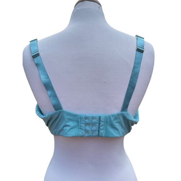 THIRDLOVE 24/7 Classic Underwire Lined T-Shirt Bra in Teal - Picture 2 of 14